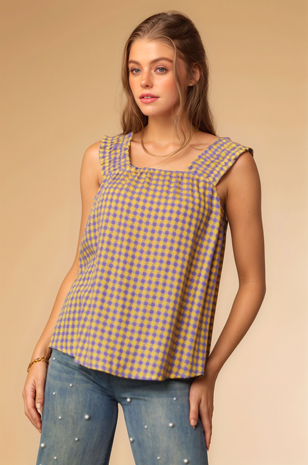 SQUARE NECK SUMMER TOP