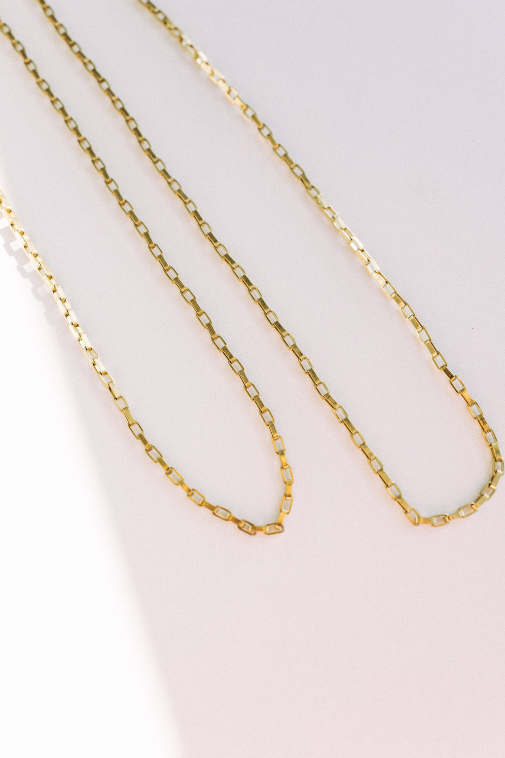Adeline Gold Chain Necklace || Choose Length