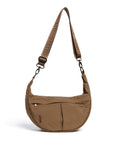 BRIXLEY MOCHA CRESCENT BAG