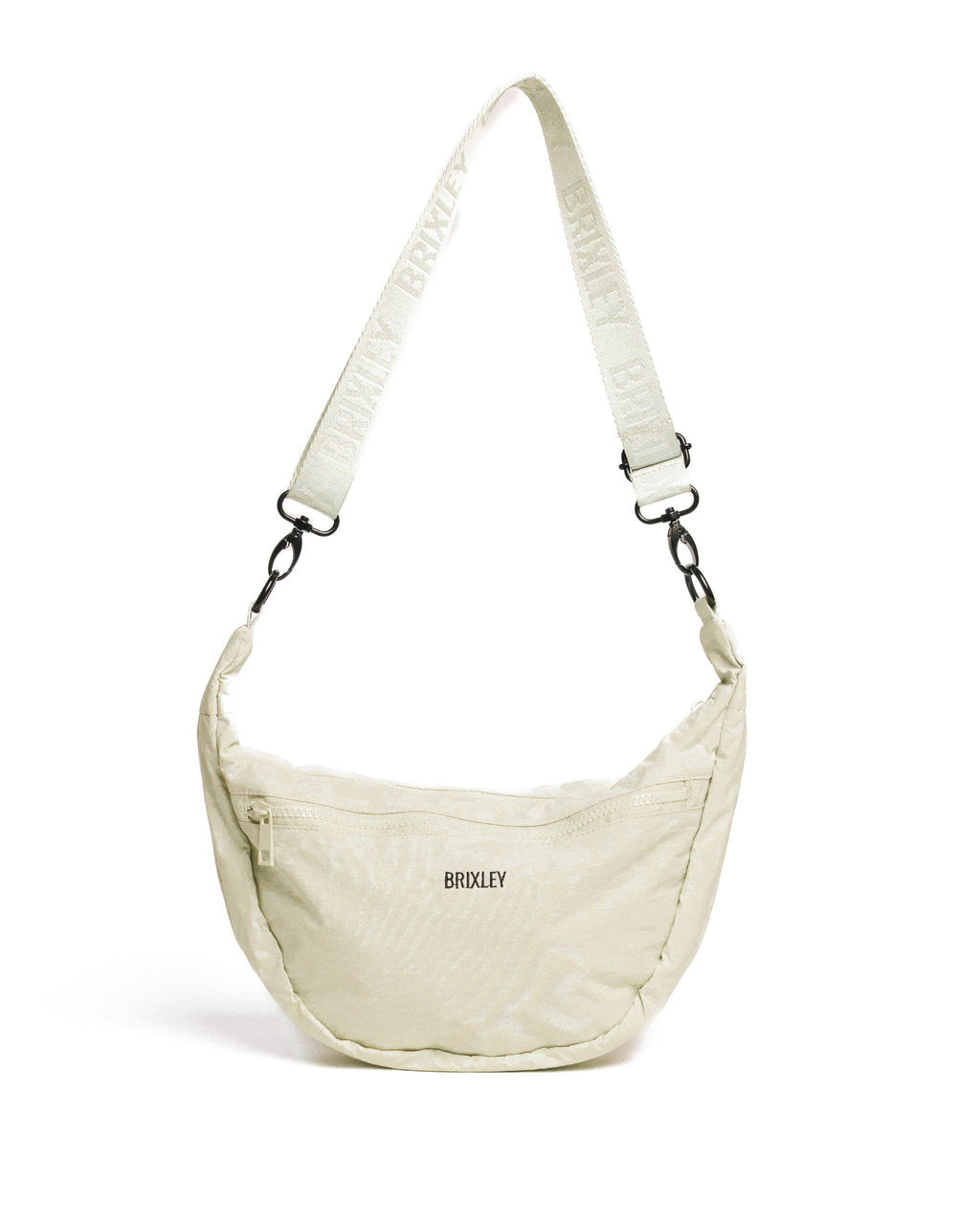BRIXLEY IVORY CRESCENT BAG