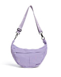 BRIXLEY PERIWINKLE CRESCENT BAG