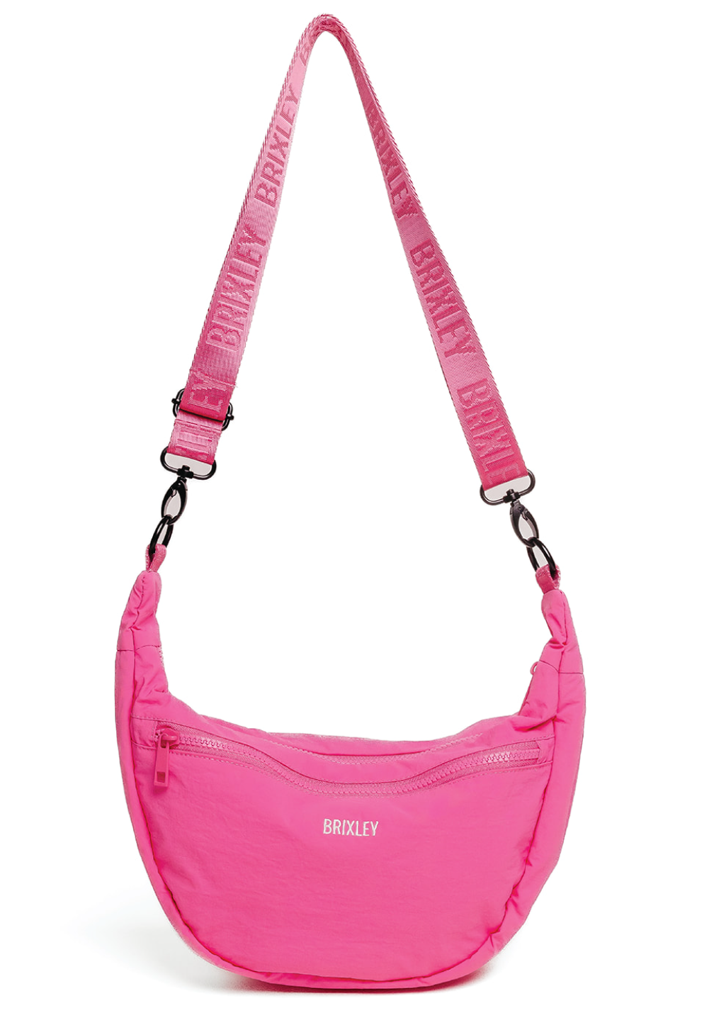 BRIXLEY BUBBLEGUM CRESCENT BAG