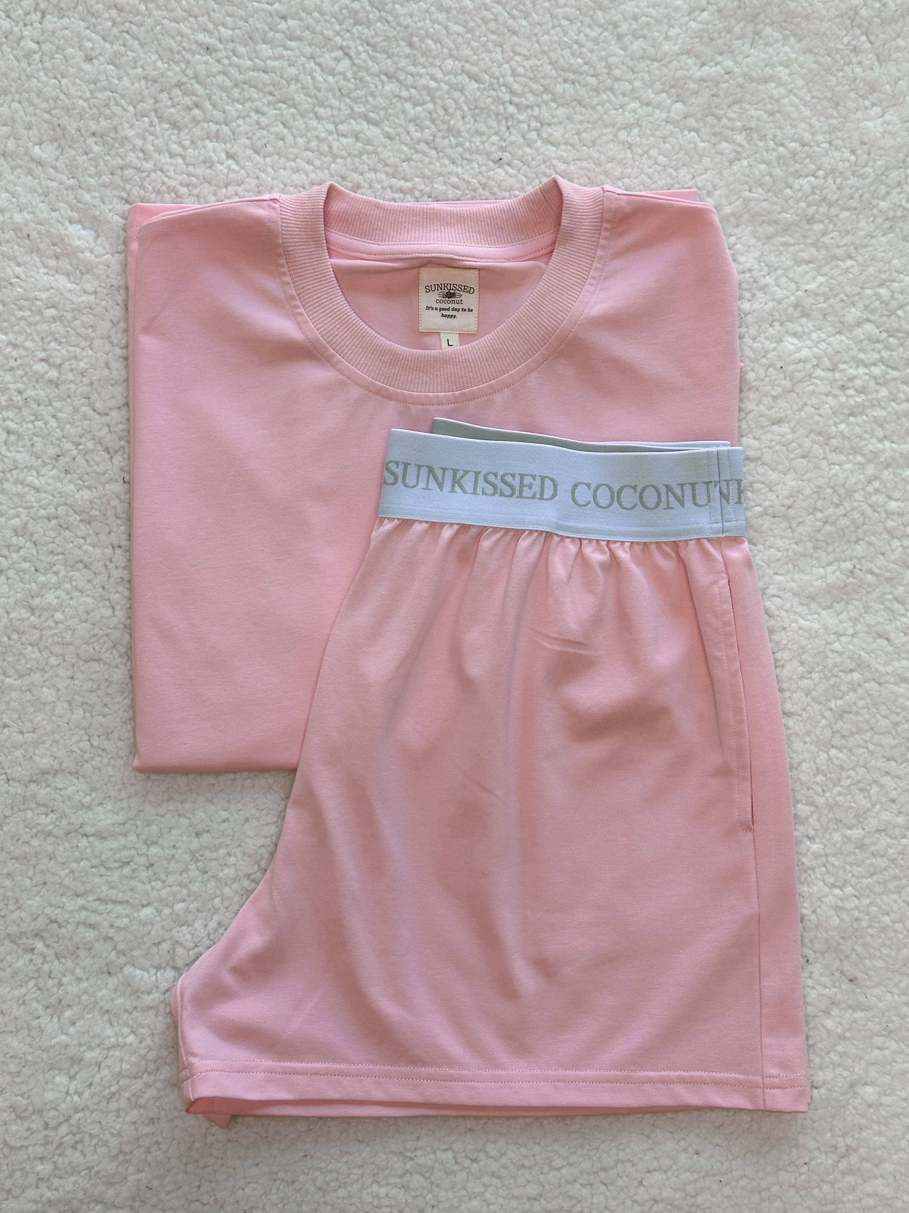 BLAIR PINK SLIGHTLY CROPPED TEE