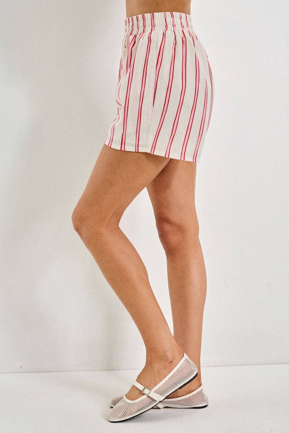 FANCY STRIPE SHORTS