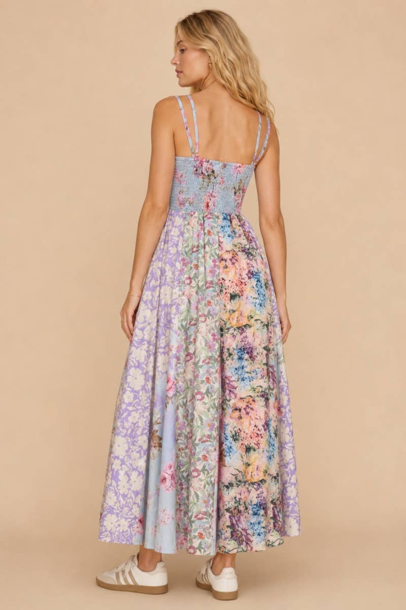 ENCHANTED GARDEN MIDI DRESS