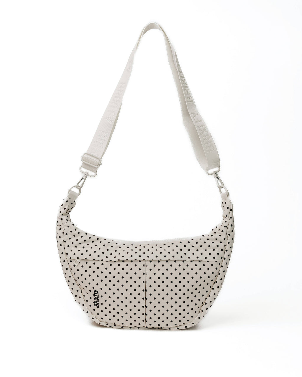 BRIXLEY PEARL DOT CRESCENT BAG