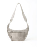 BRIXLEY PEARL DOT CRESCENT BAG