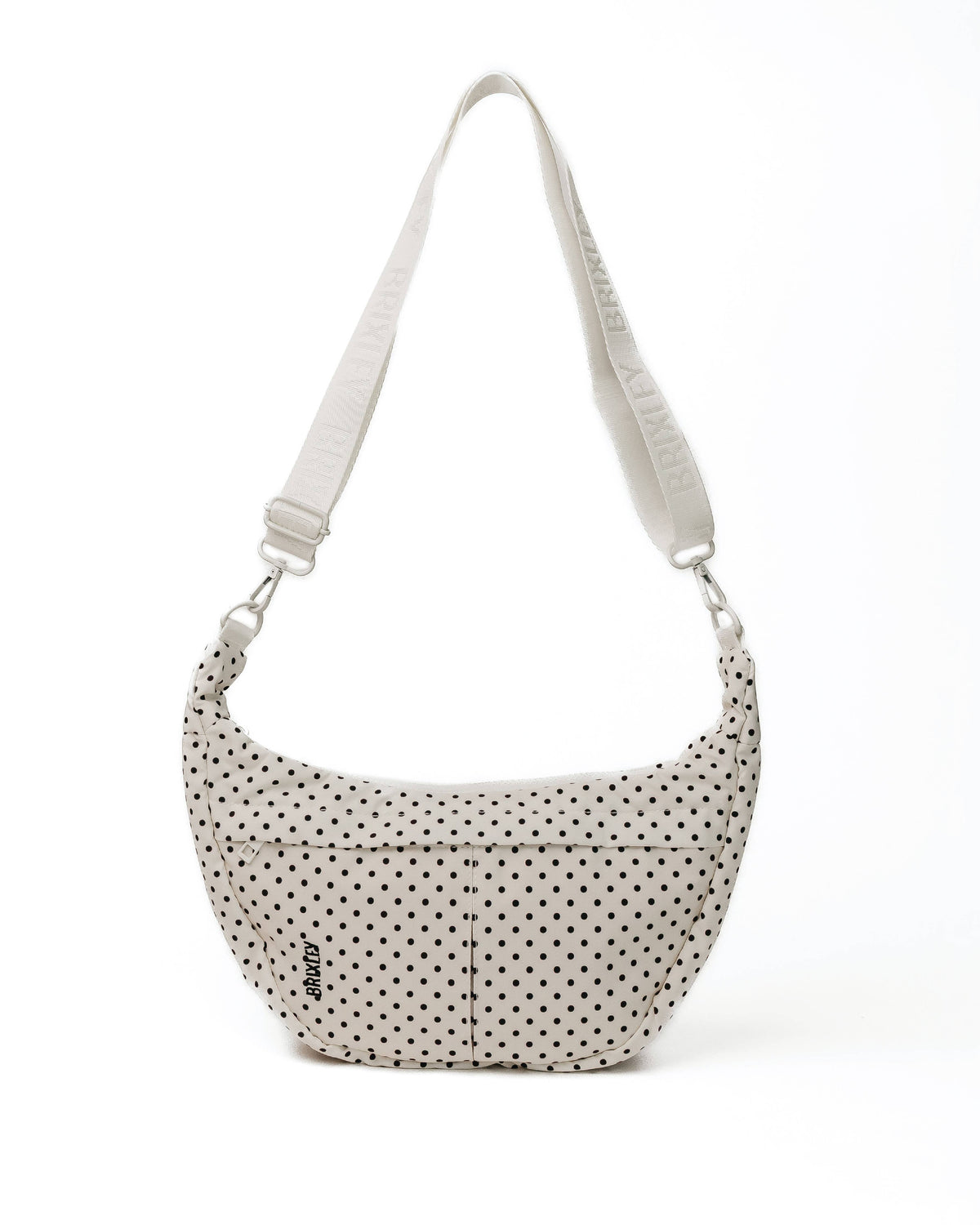 BRIXLEY PEARL DOT CRESCENT BAG