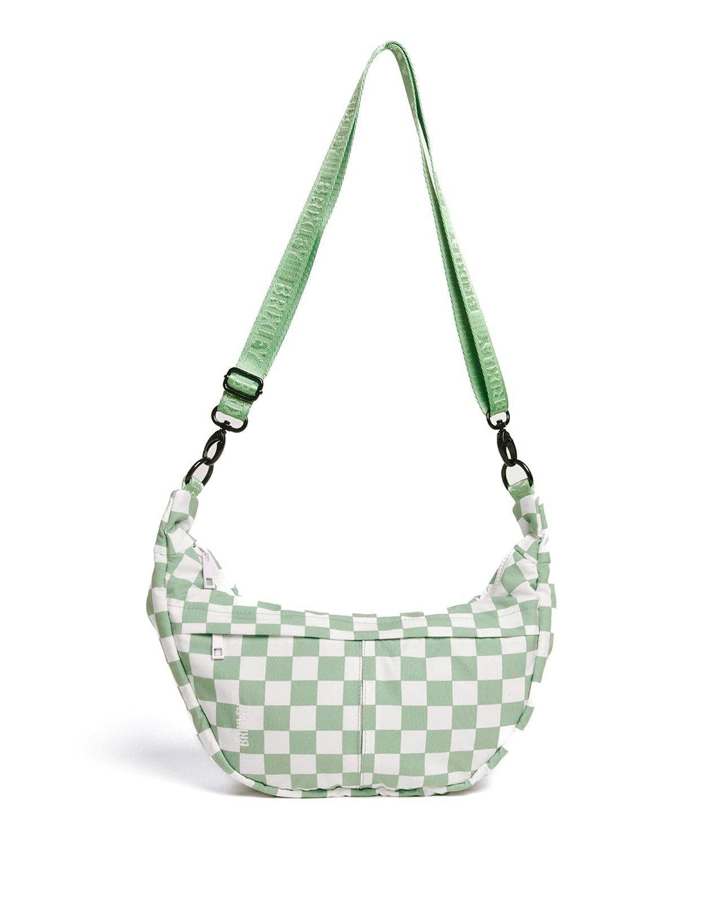 BRIXLEY LUCK CHECK CRESCENT BAG
