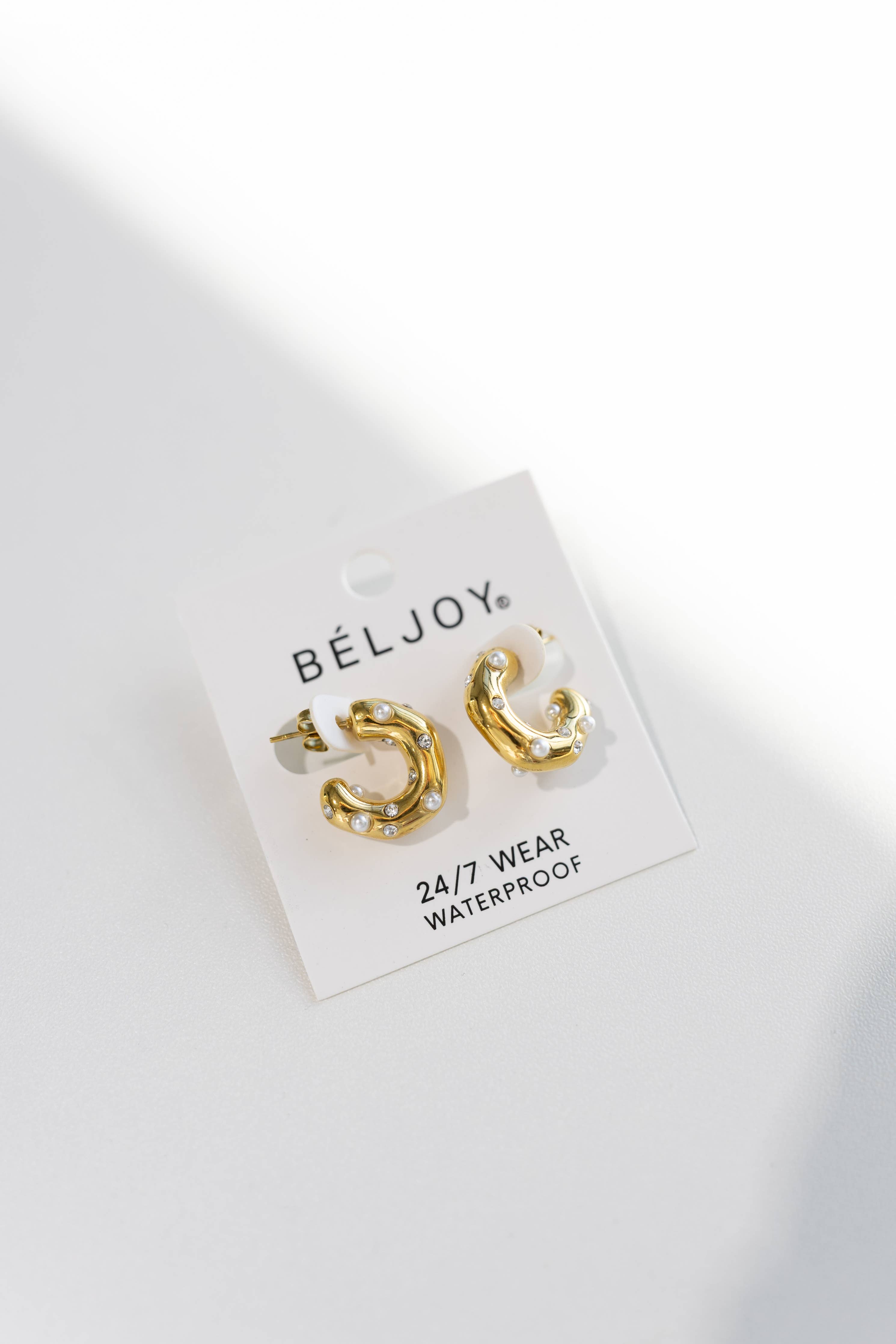 Ebby Hoop Earrings || Choose Color