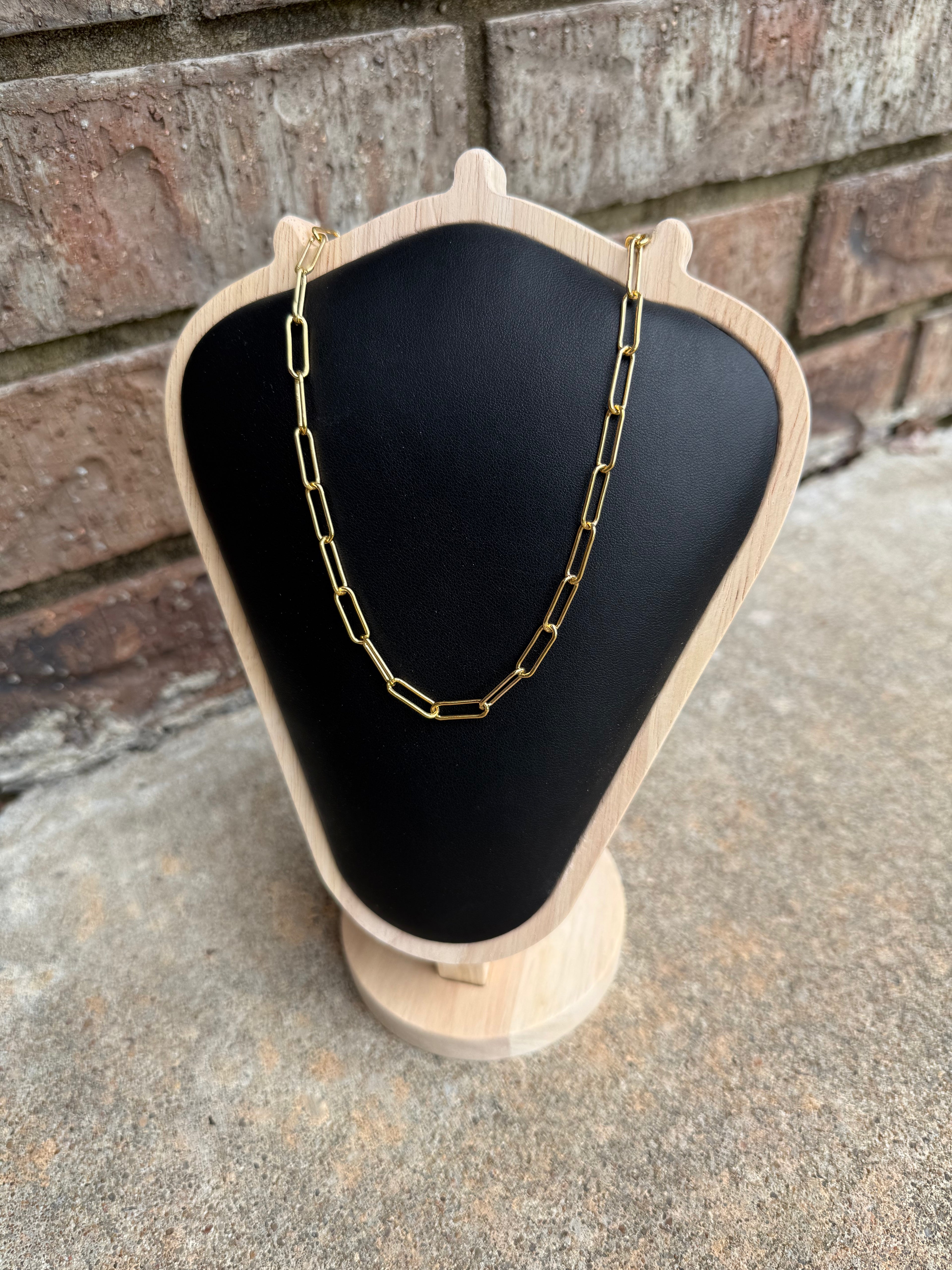 20” PAPER CLIP NECKLACE