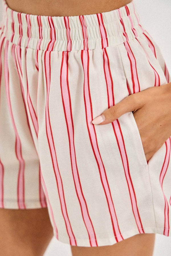 FANCY STRIPE SHORTS